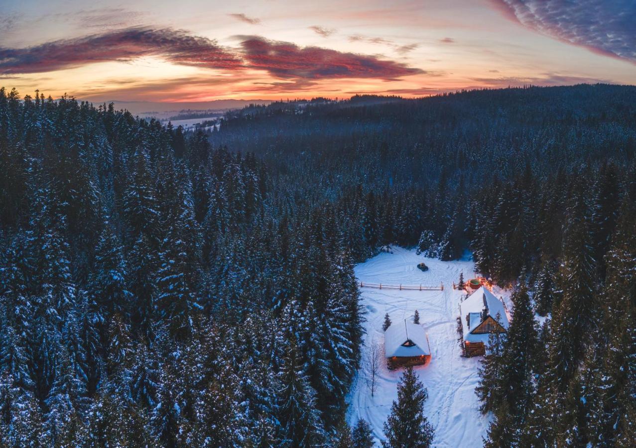 Вилла Lesna Bacowka Новы-Тарг Экстерьер фото