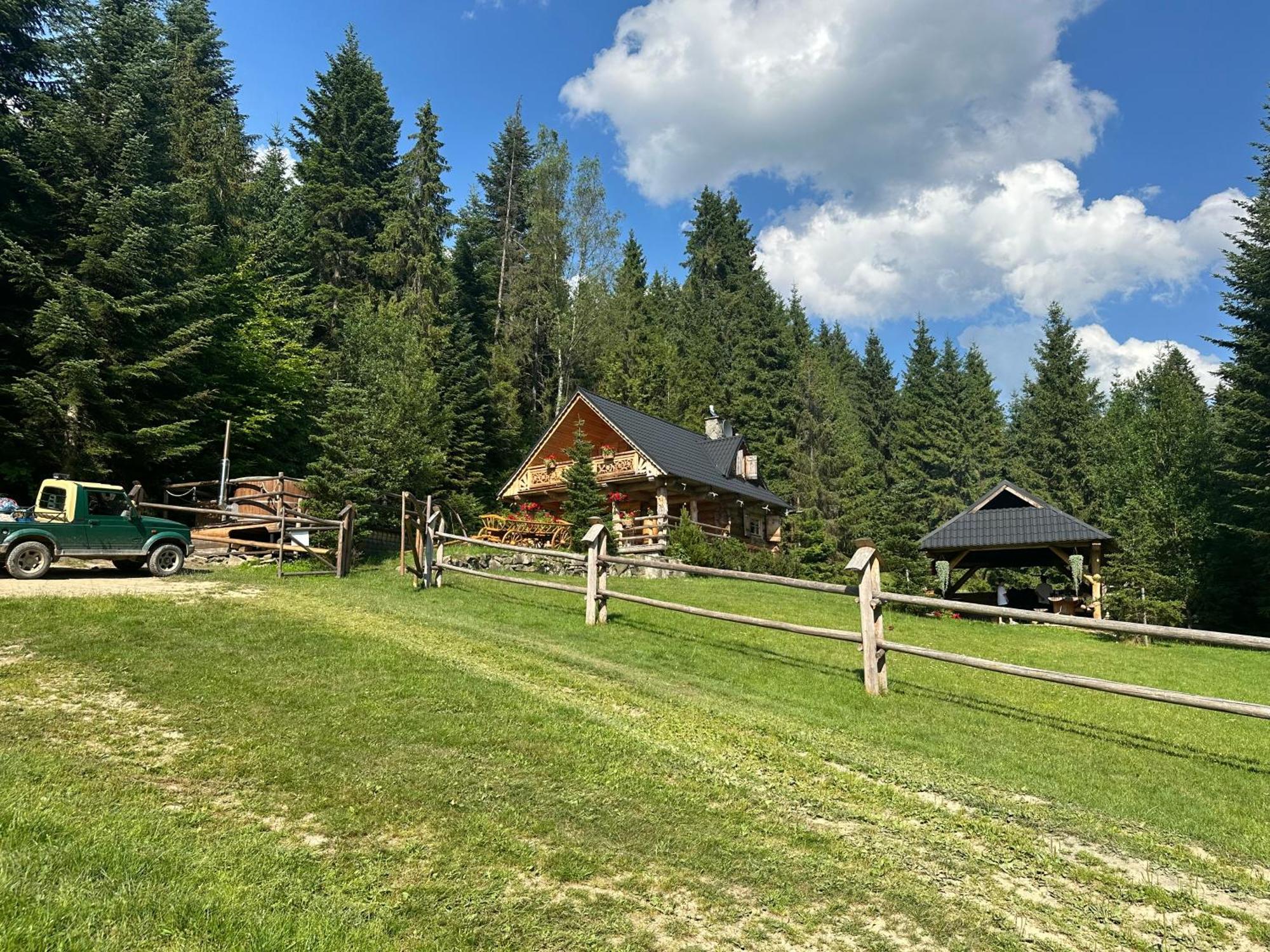 Вилла Lesna Bacowka Новы-Тарг Экстерьер фото